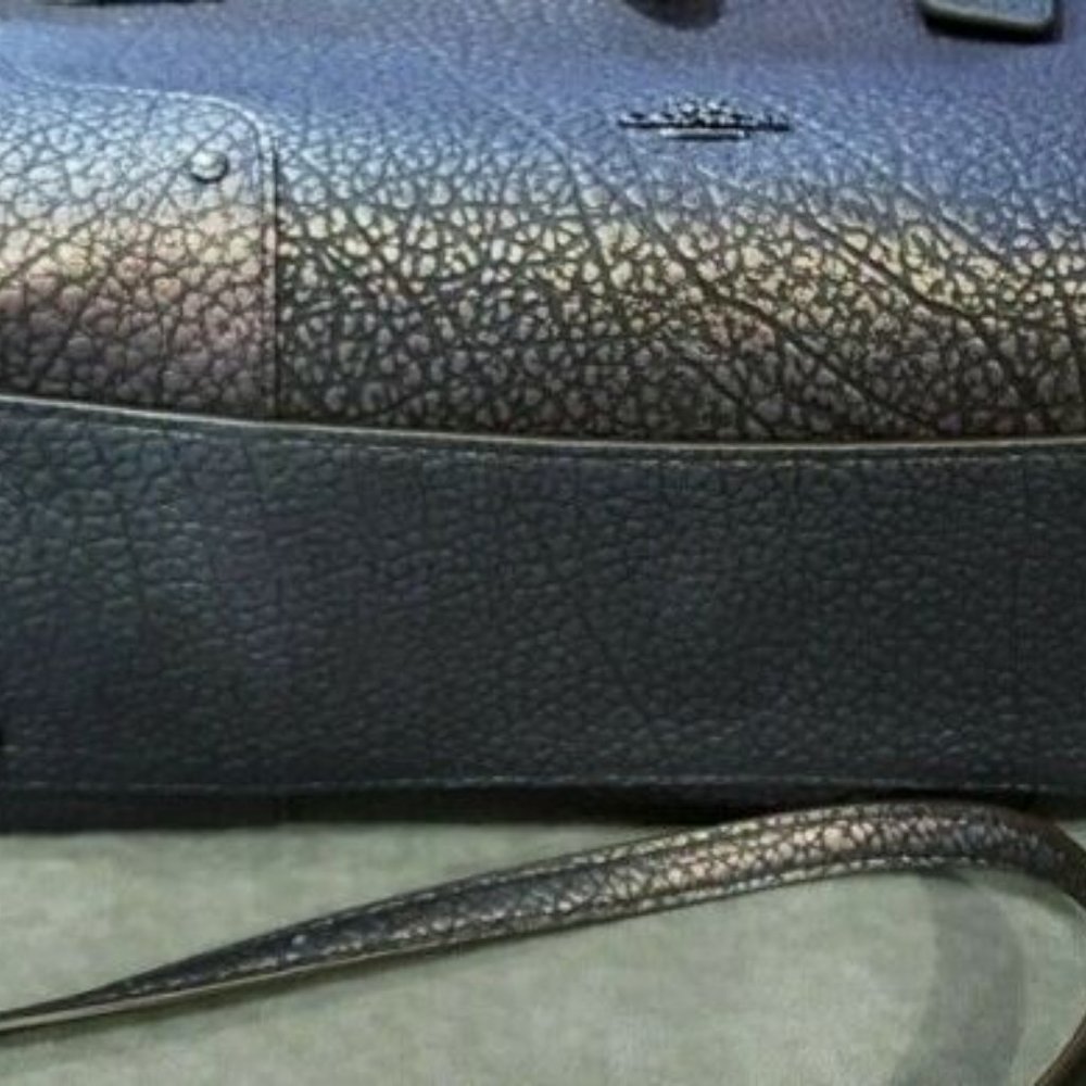 RARE!!! 🦄LARGE🦄 COACH MERCER 30 HOLOGRAM OIL-SLICK MERMAID SATCHEL - Picture 9 of 14